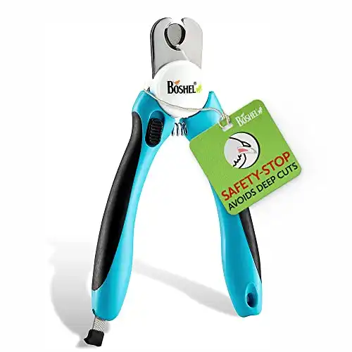 Boshel Dog Nail Clippers with Safety Guard