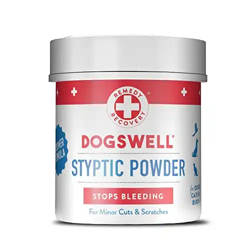 Dogswell Remedy and Recovery Styptic Blood Stopper Powder