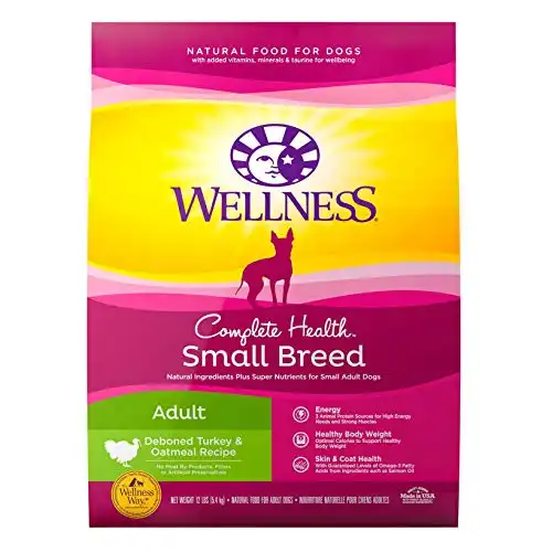 Wellness Complete Health Small Breed Dry Dog Food (12 lbs)