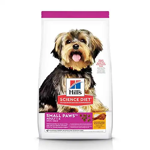 Hill's Science Diet Dry Dog Food for Small Breeds (4.5 lb Bag)